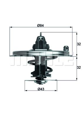 WILMINK GROUP Термостат, охлаждающая жидкость WG1262768